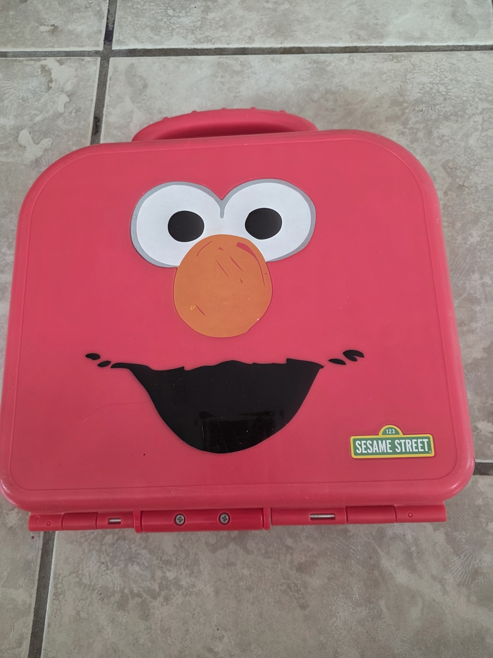 Sesame Street Elmo Red suitcase With Abcs